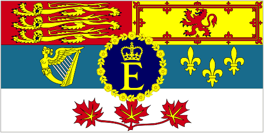Royal Standard of HM The Queen of Canada 